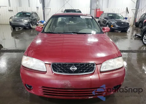 2000 Nissan Sentra Base z USA, uszkodzony, nr VIN 3N1CB51D0YL312150